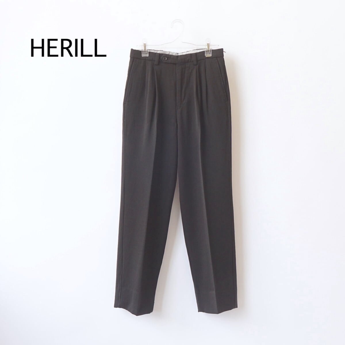 HERILL/ヘリル・Backsatin Trousers | a flat shop