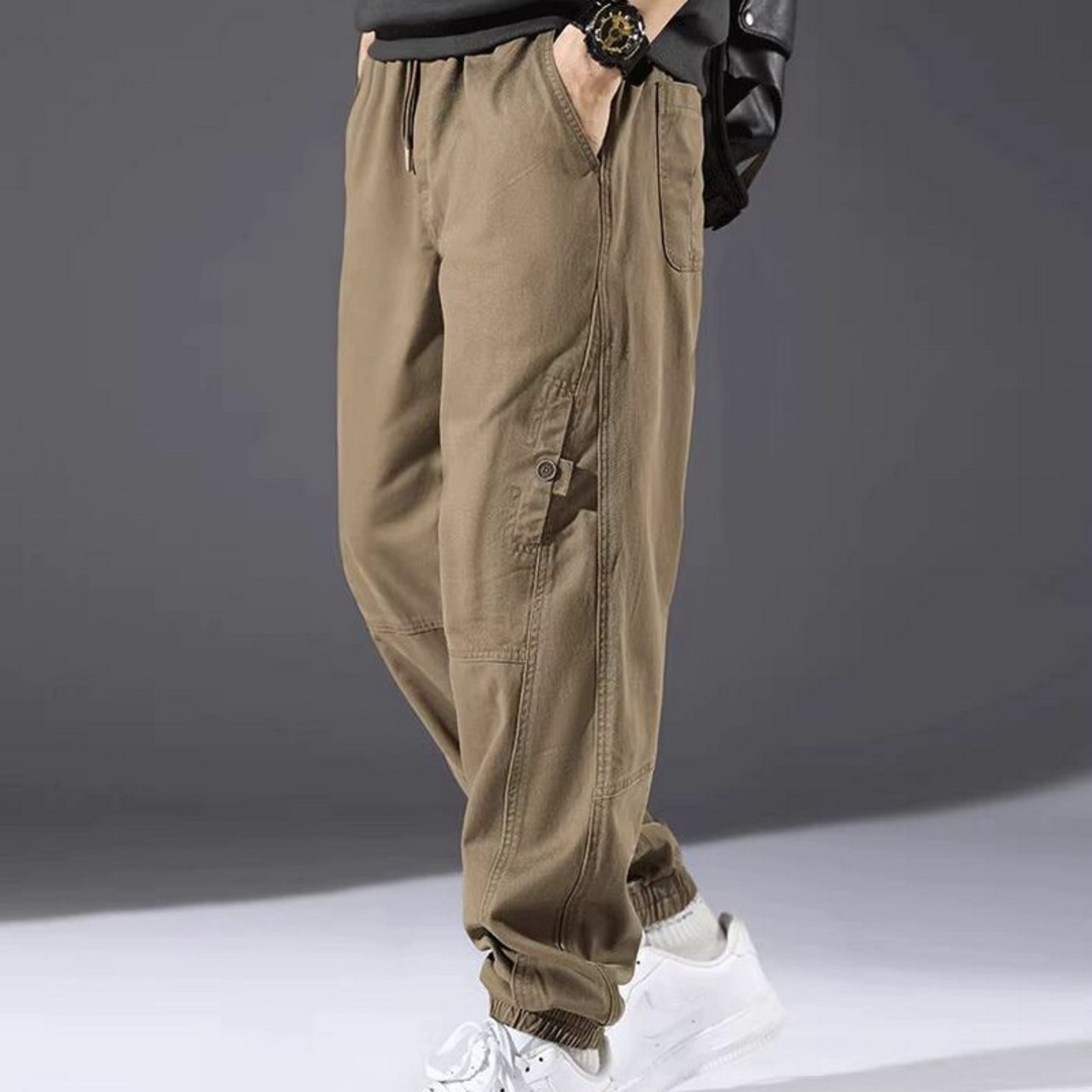 ライトストレッチ カジュアルパンツ af0053