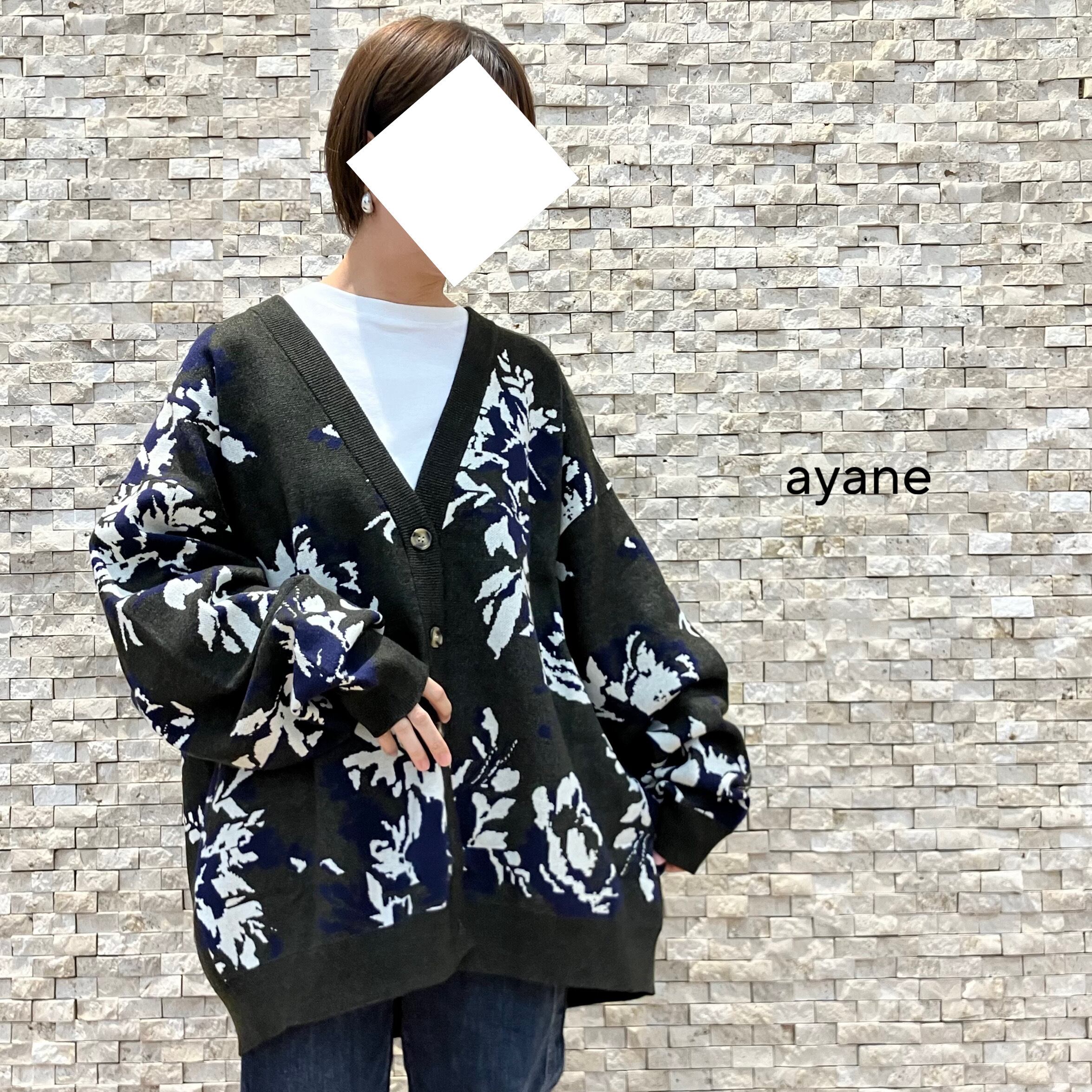 ayane】ジャガードカーディガン（874801） | FORME Base STORE 