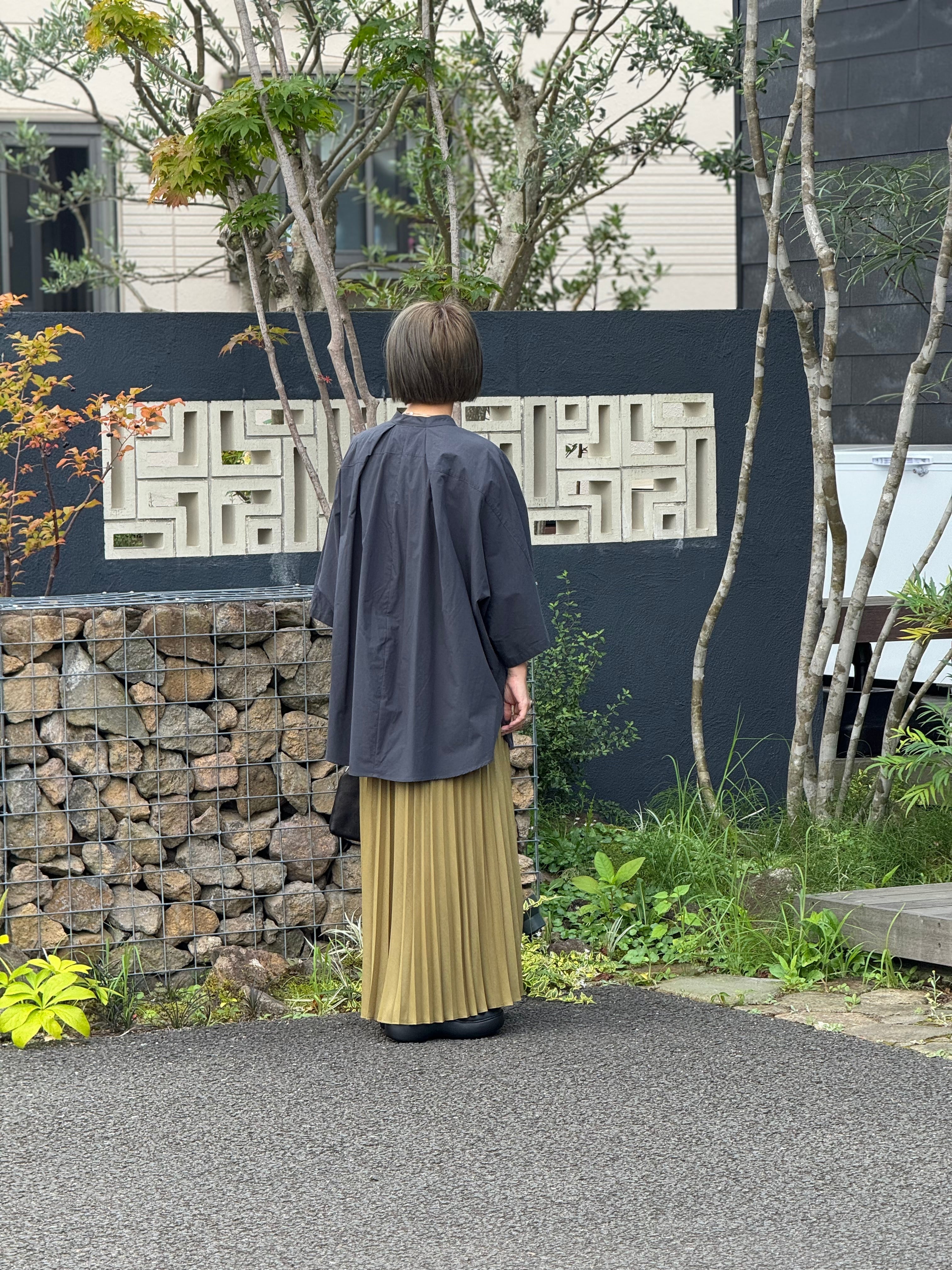 YENN ラウンドフォルムシャツ A/W YENN（イェン） ラウンドフォーム シャツ / レディース オーバーシャツ