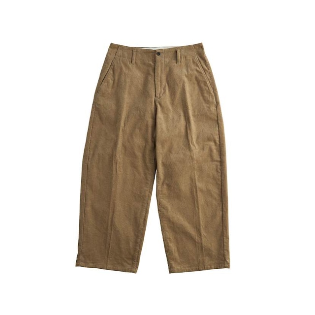 【WOMEN'S】CTTN CORDUROY BAGGY PT / コーデュロイバギーパンツ (BEIGE)