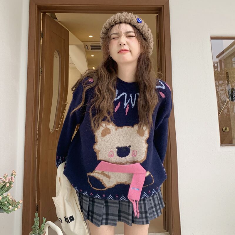 ブルーセーター オータムウィンタールーズ 秋物 冬物 スーパーモール46051582734