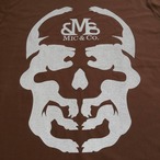 ビッグ スカル ロング スリーブ Tシャツ：MIC&Co. ミック アンド コー