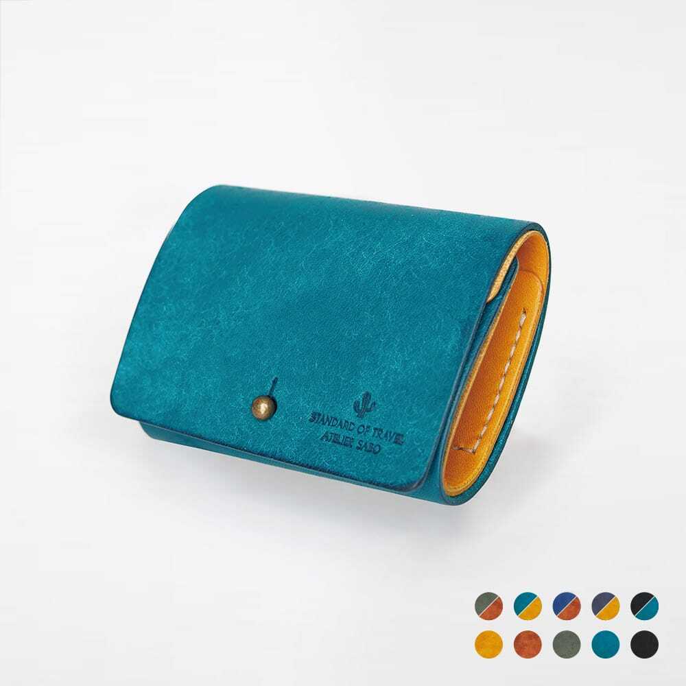 お札を折らない ミニ財布【全10色】 | 革小物ブランド｜ATELIER SABO