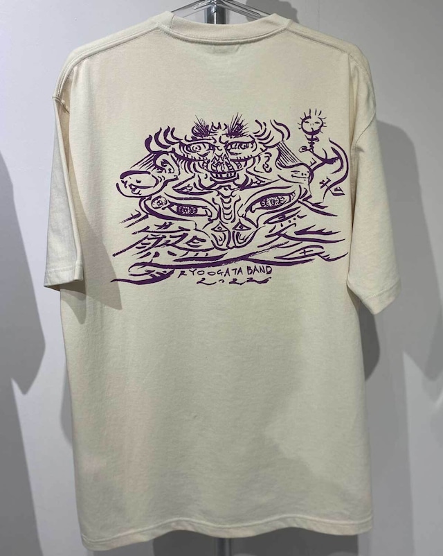 BANDTシャツ　RYO OGATA BAND　KAOMOJI　【受注生産品】