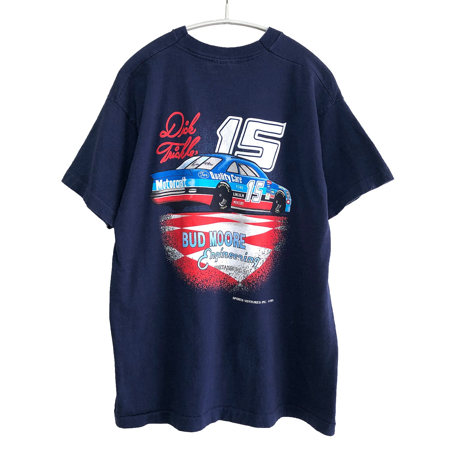 90S USA製 ナスカー フォード サンダーバード レーシング 1995 Tシャツ 
