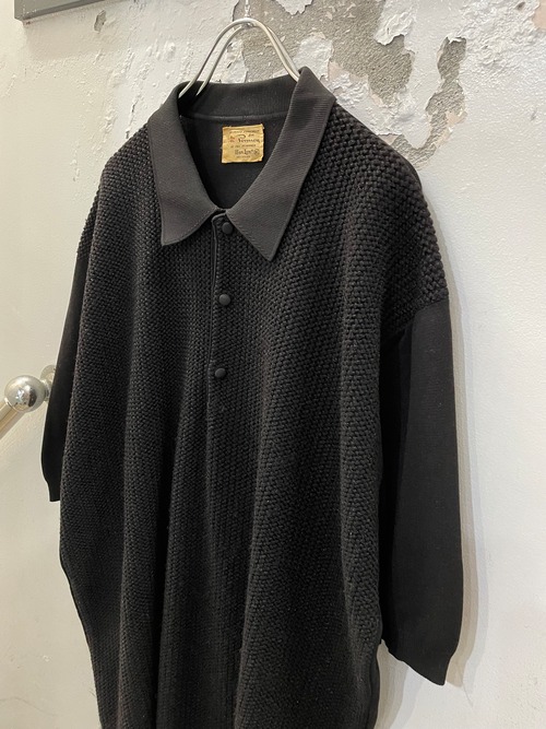 60's ニットポロシャツ
