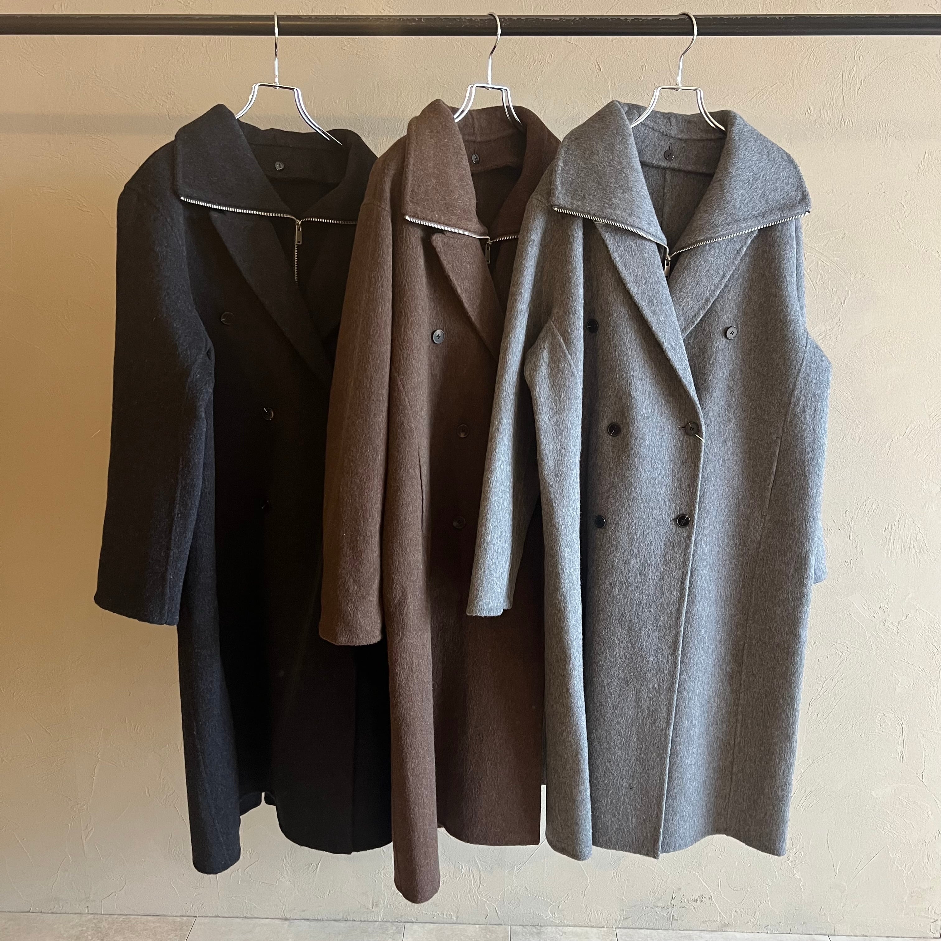HERENCIA 】Structured Double Wool Coat | valance 福井｜レディース