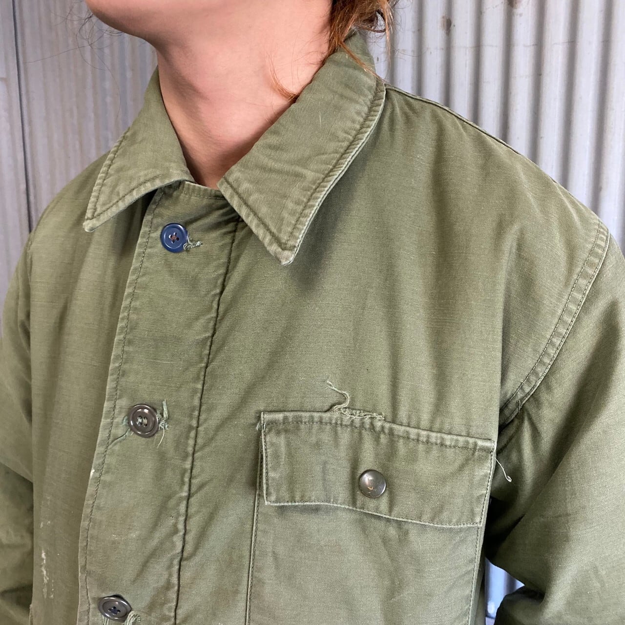 68年納品 米軍実品 U.S.NAVY A-2 デッキジャケット MEDIUM 古着 60S