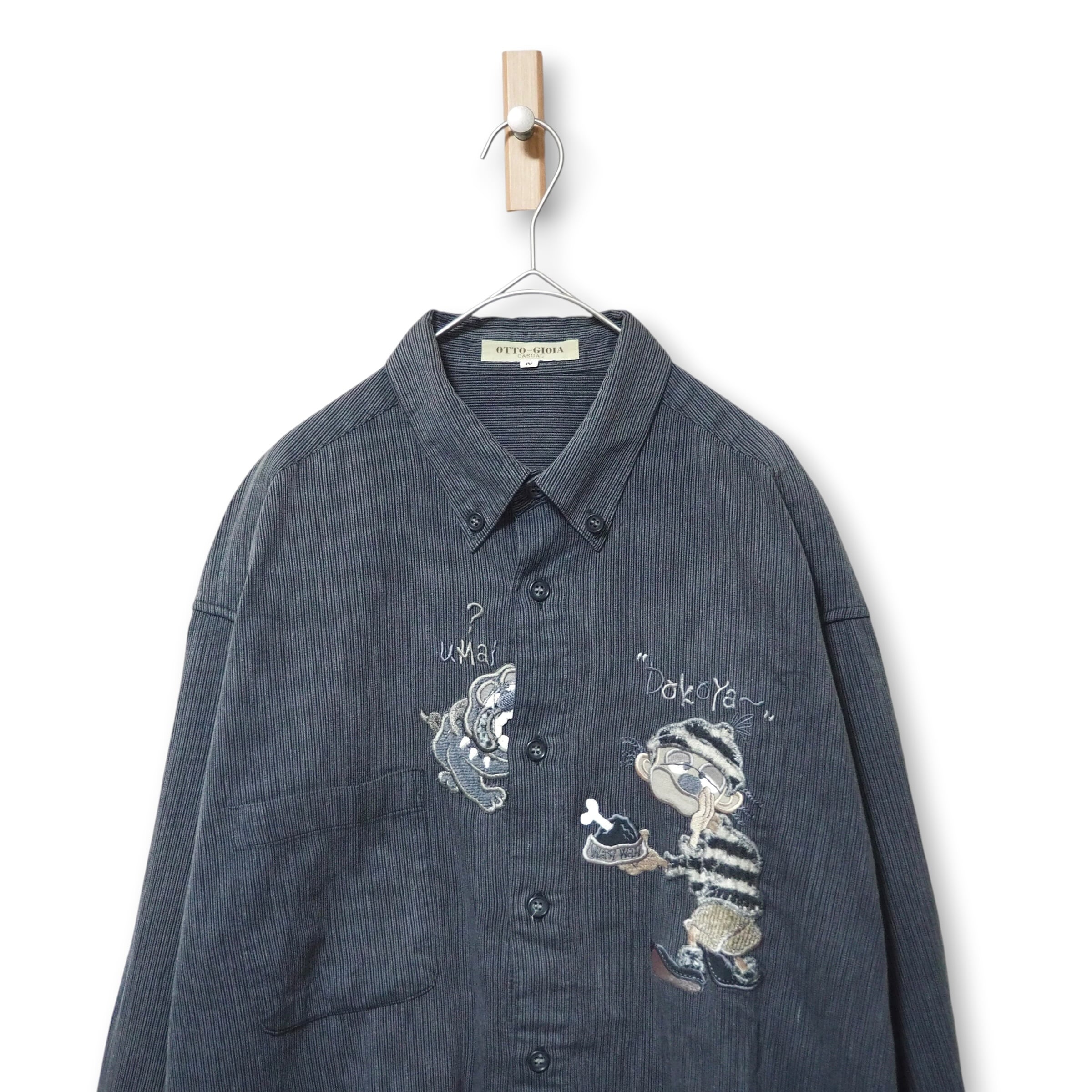【VINTAGE】長袖デザインシャツ
