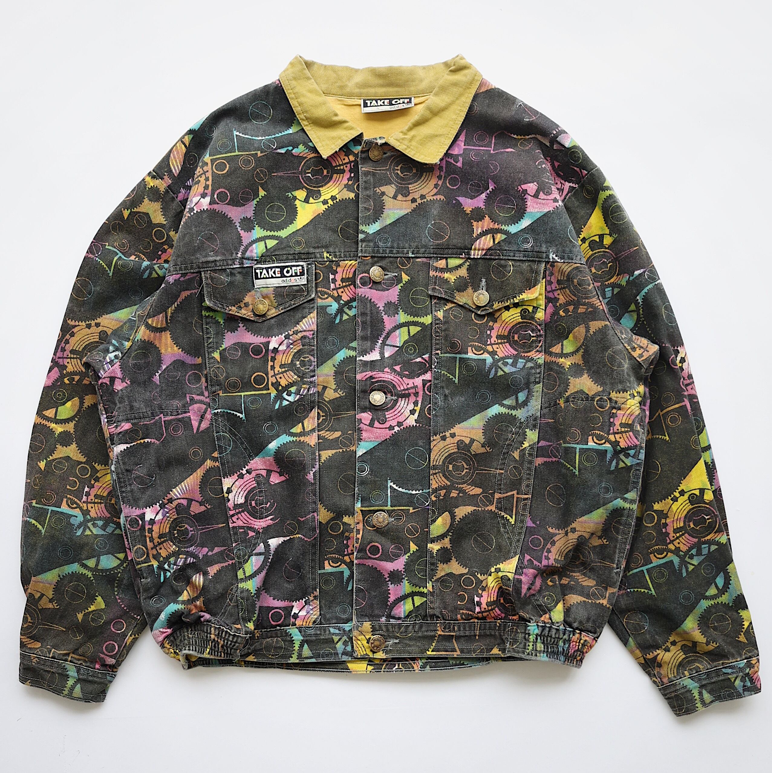 80-90S ADIDAS TAKE OFF COTTON JACKET | CLIMB SENDAI