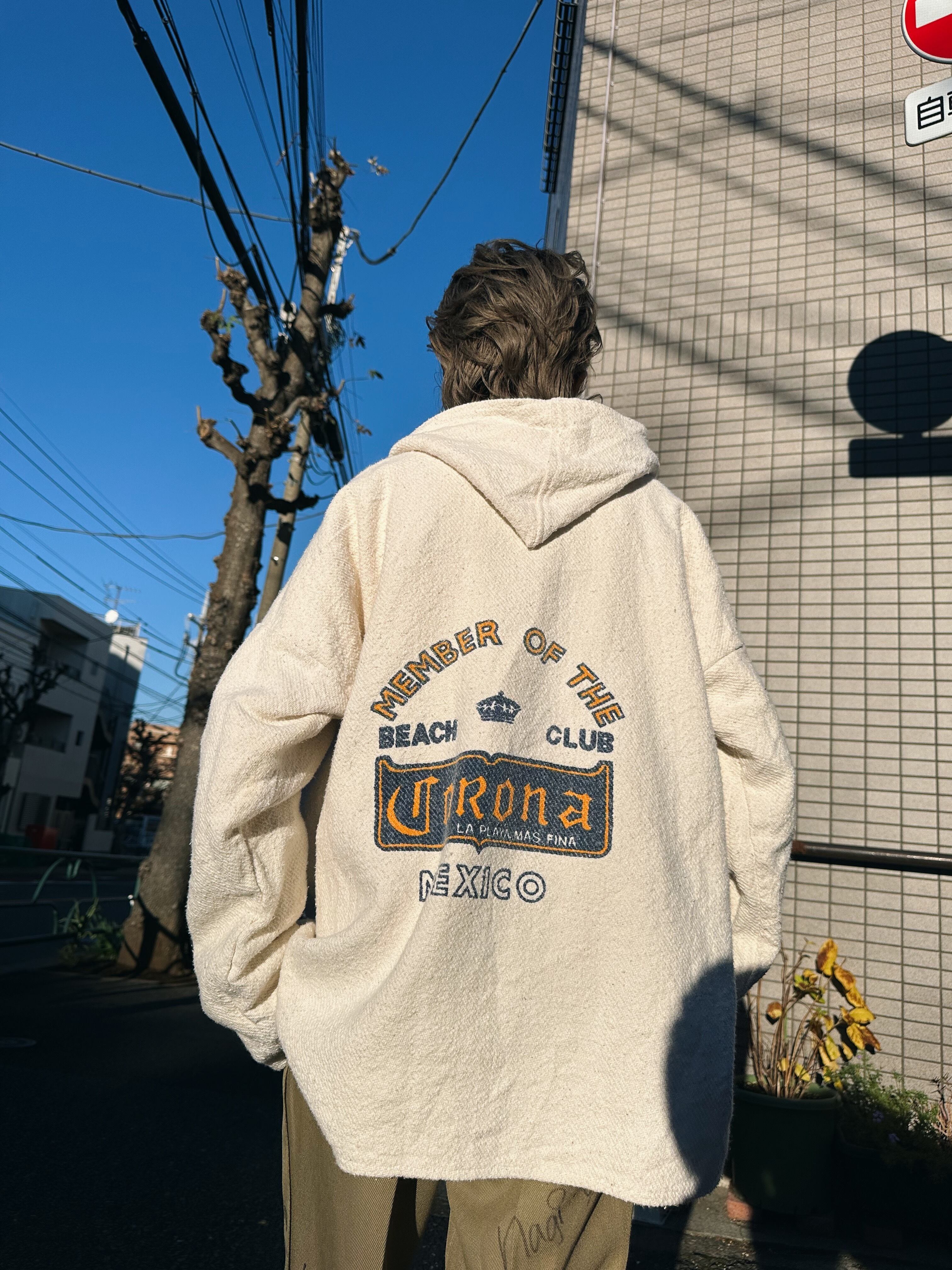 (OT1146)”CORONA” Mexican parka made in Mexico