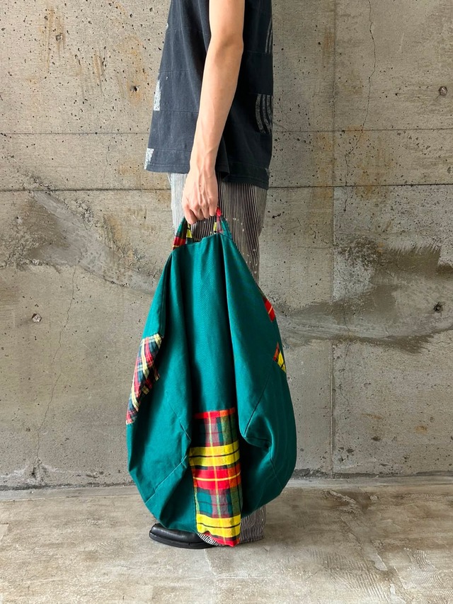 blue ethnic bag