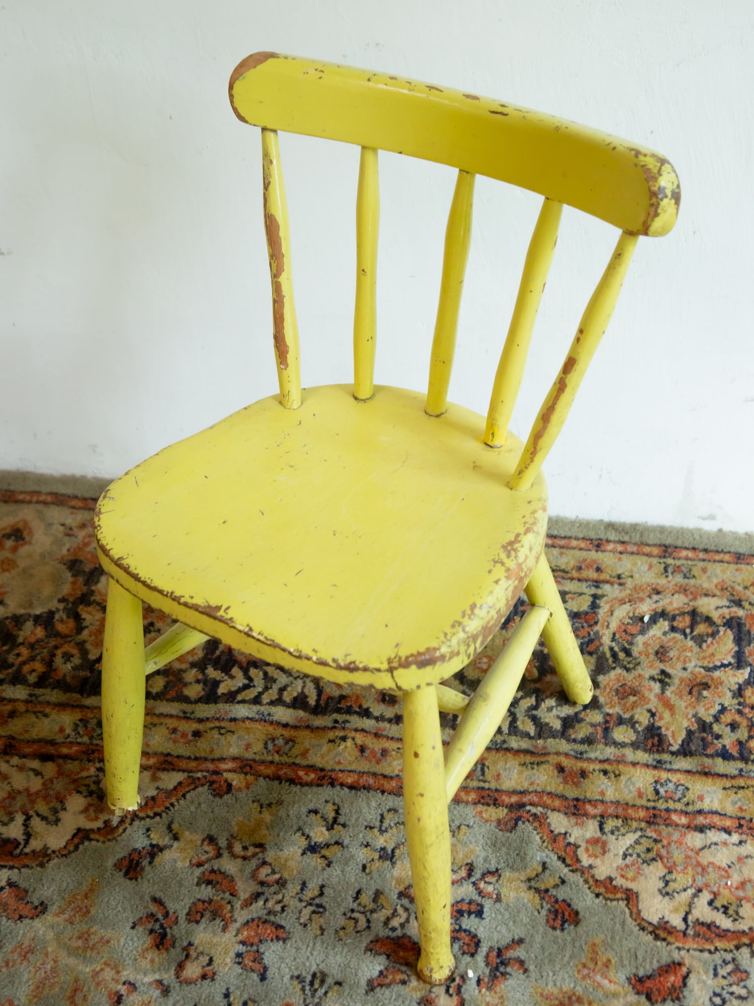 1-E-1449 England child chair (YE)1900-30`s＜イギリスアンティーク