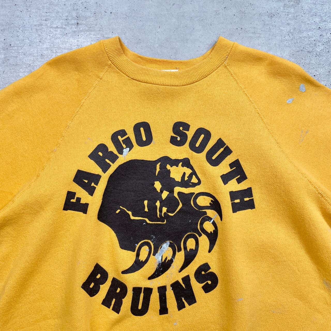 90年代 USA製 FARGO SOUTH BRUINS カレッジ チーム プリント 