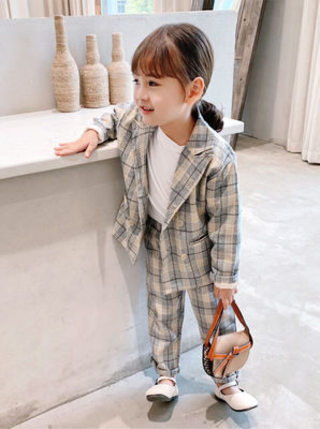 子供服 セットアップ 女の子 長袖 春夏 上下セット テーラード 