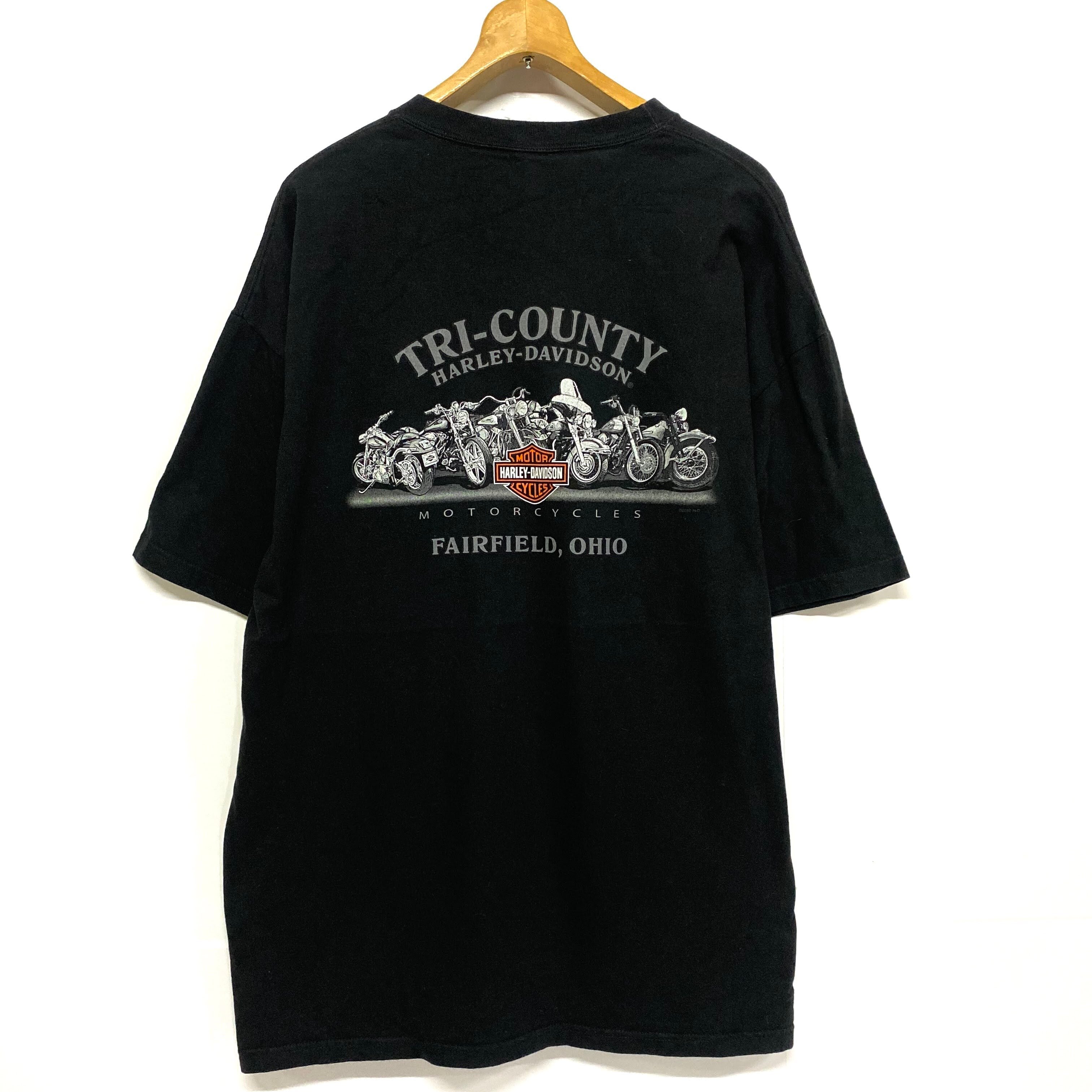 Harley-Davidson Tシャツ Champion(R) x Harley-Davidson ファナティックTシャツ -ハーレー