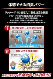 カーメイト 車用 消臭剤 ドクターデオ(Dr.DEO) プレミアム 置き型 シート下専用 無香 安定化二酸化塩素 200g D229