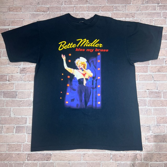 Ⓚ1990'S  BETTE MIDLER  T-SHIRT