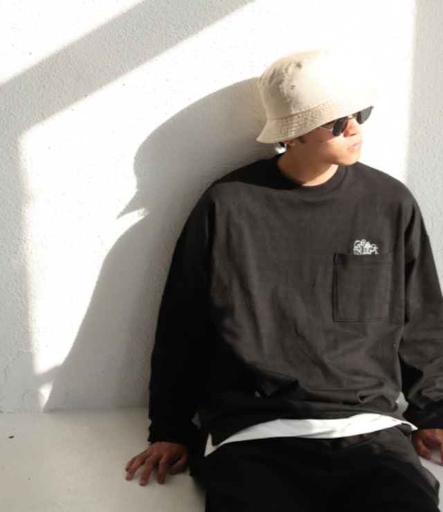 nbcp long sleeve t-shirt feat.antiqua (black)