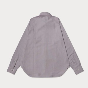 ( RED ) RAGLAN SLEEVE OXFORD STRIPE SHIRT