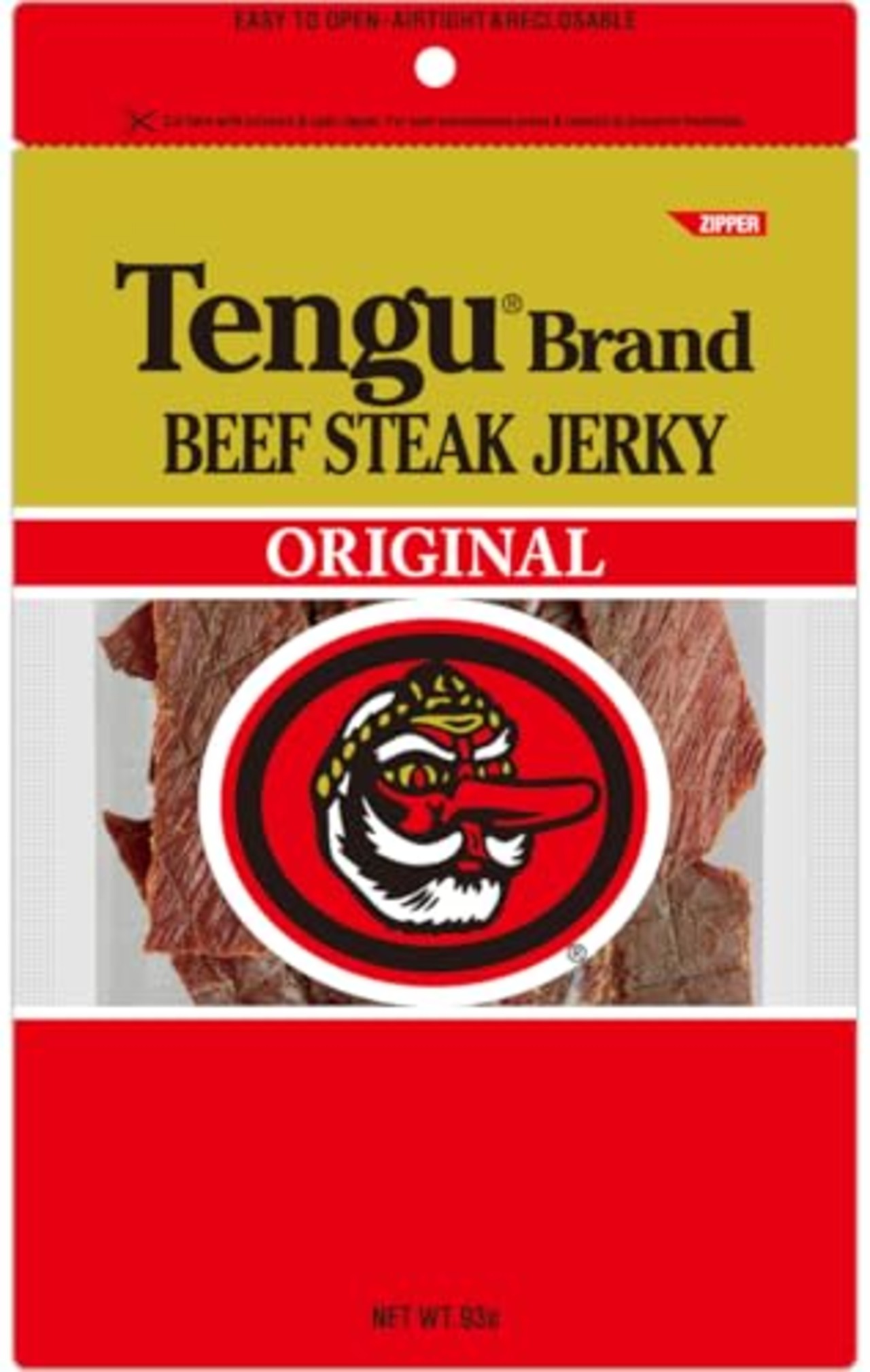 テング ビーフステーキジャーキー レギュラー93g