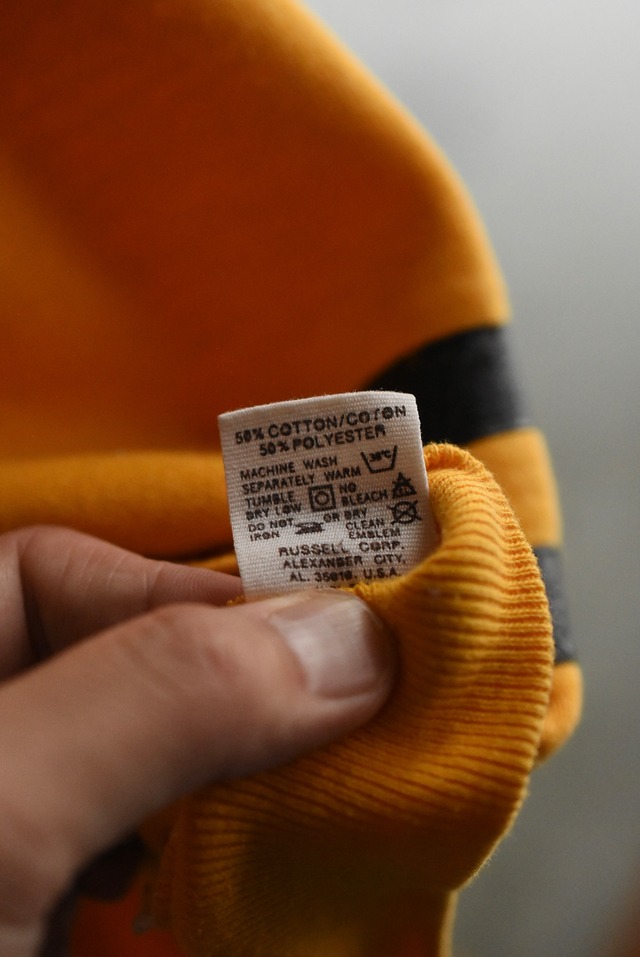 OK／70's "RUSSELL ATHLETIC" pullover sweat parka
