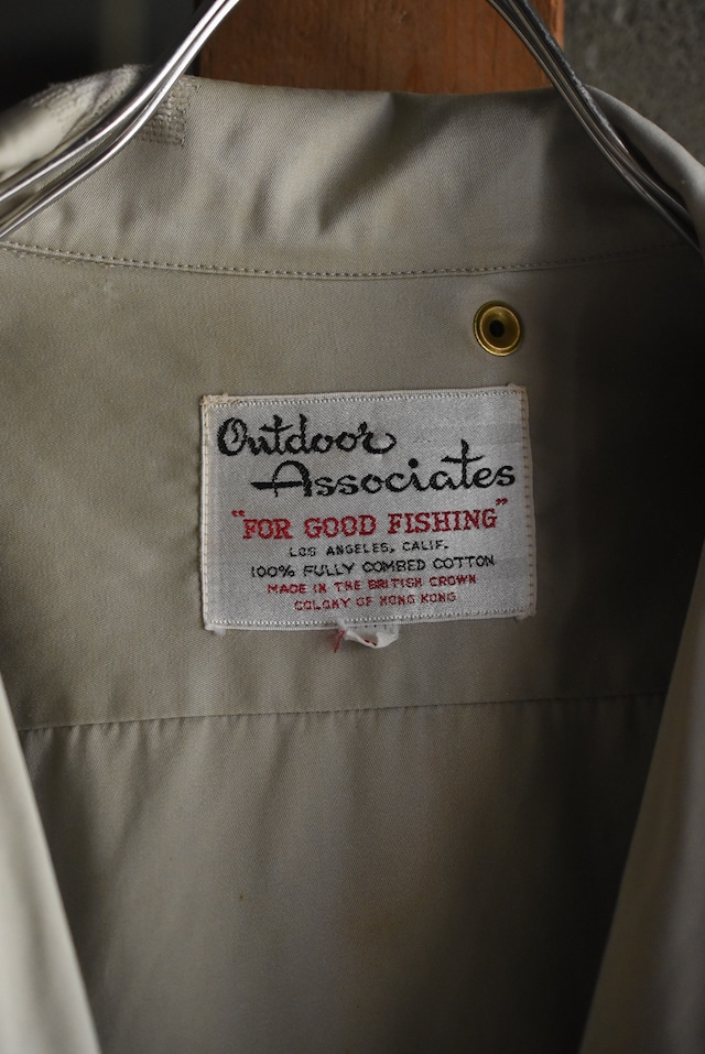 OK/60-70's "Outdoor Associates" fishing jacket