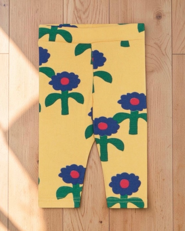 【THE CAMPAMENTO BABY】BLUE DAISIES BABY LEGGINGS