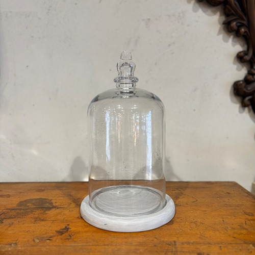 ガラスドーム　グレー　送料無料