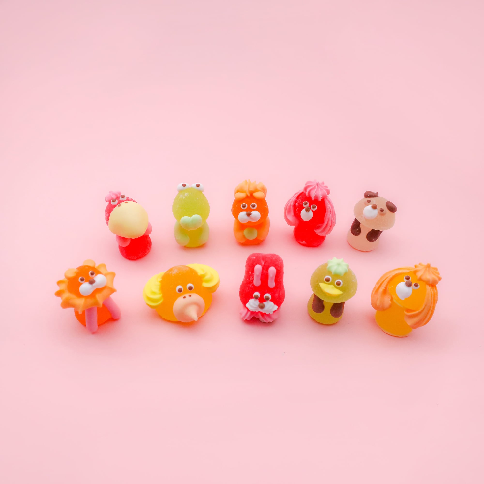 どうぶつゼリーアソート5種セット ケーキオーナメント | 太陽ノ塔