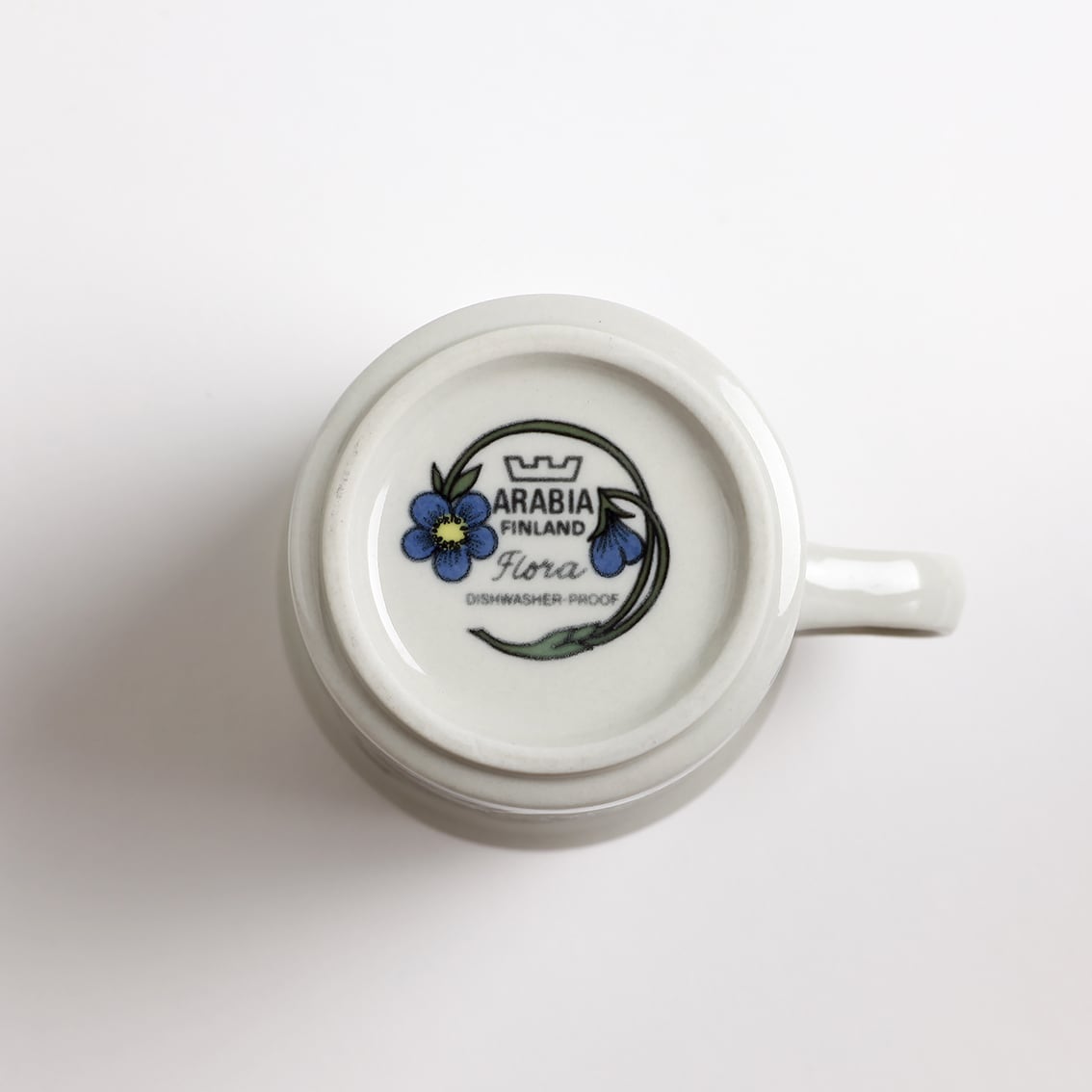 ARABIA アラビア Flora フローラ マグカップ＆ソーサー - 3 北欧