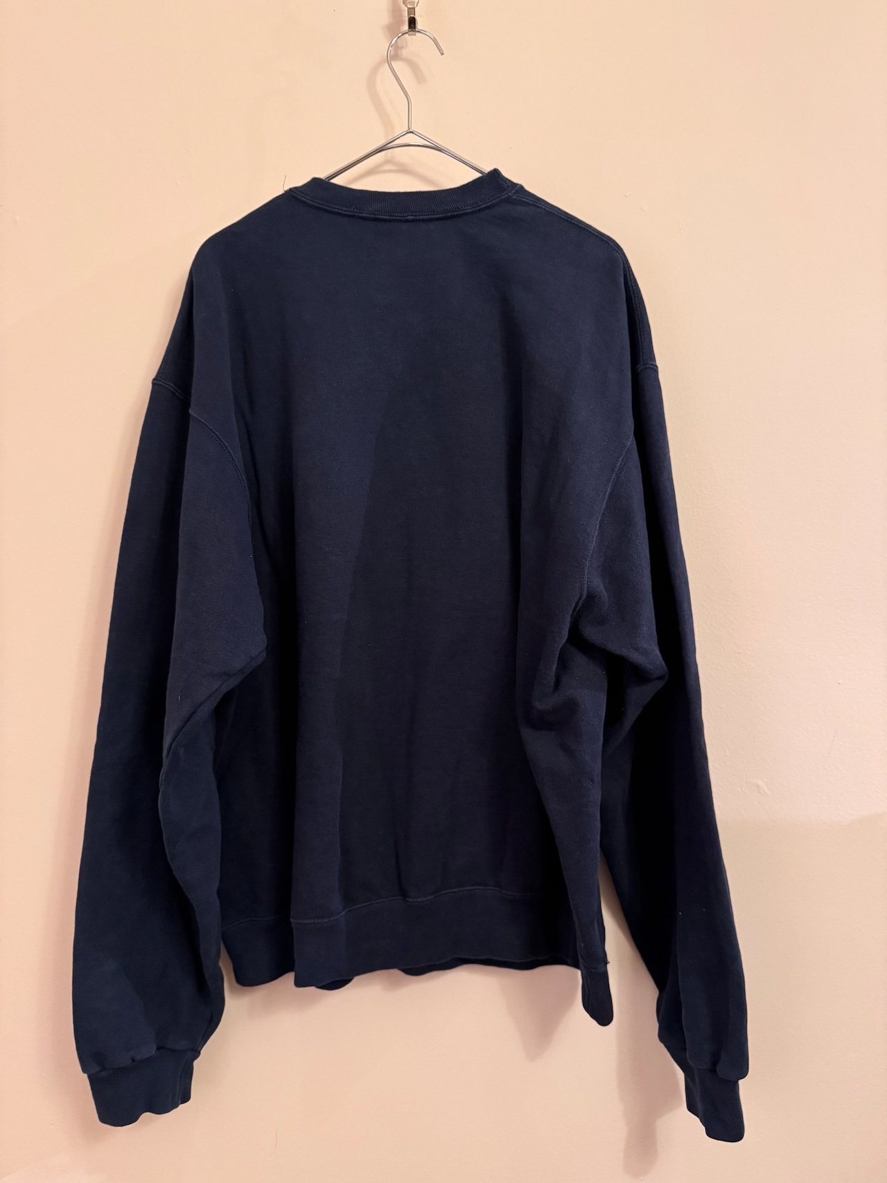 【Champion】メキシコ製 TRIANGLE MOTORS ワッペン 前Vスウェット XL
