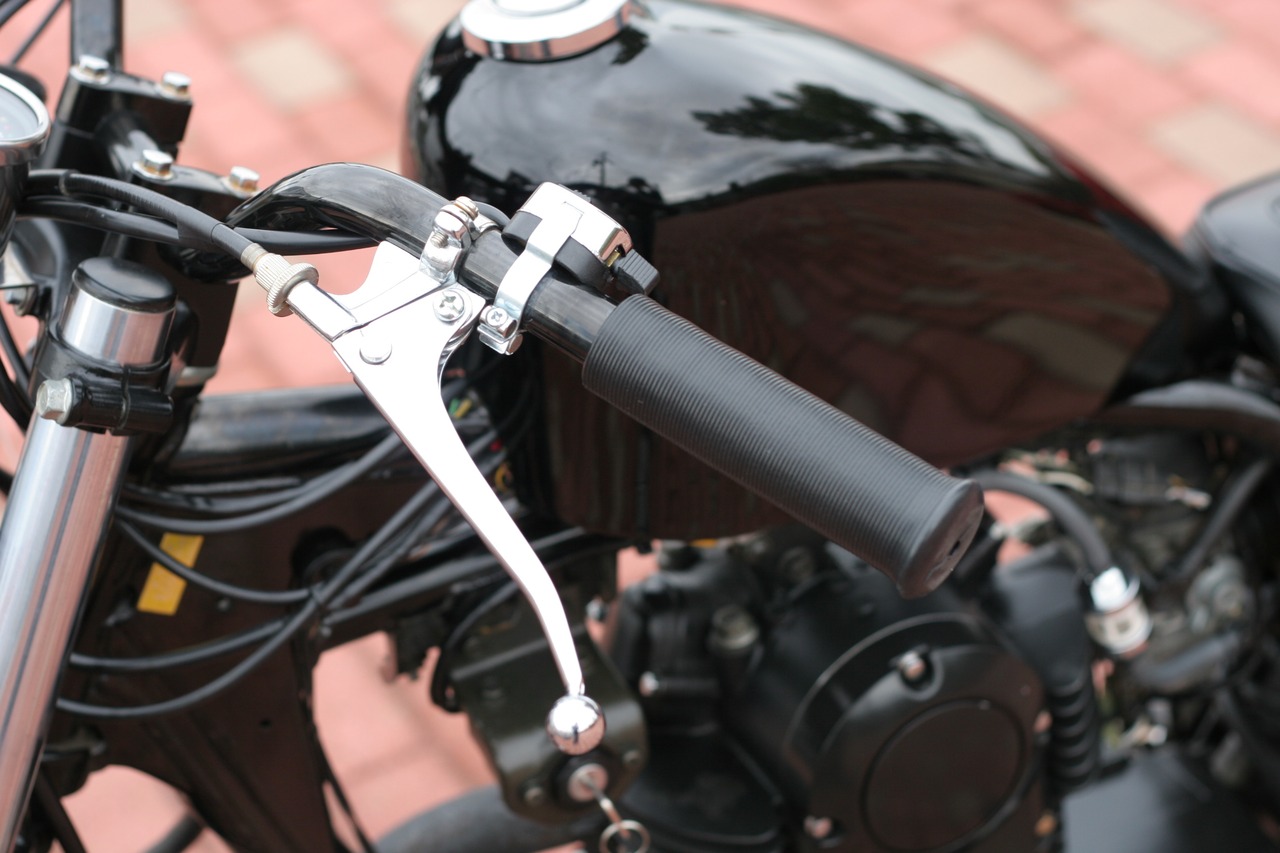 Chrome lever set /SR400/500(88-00)