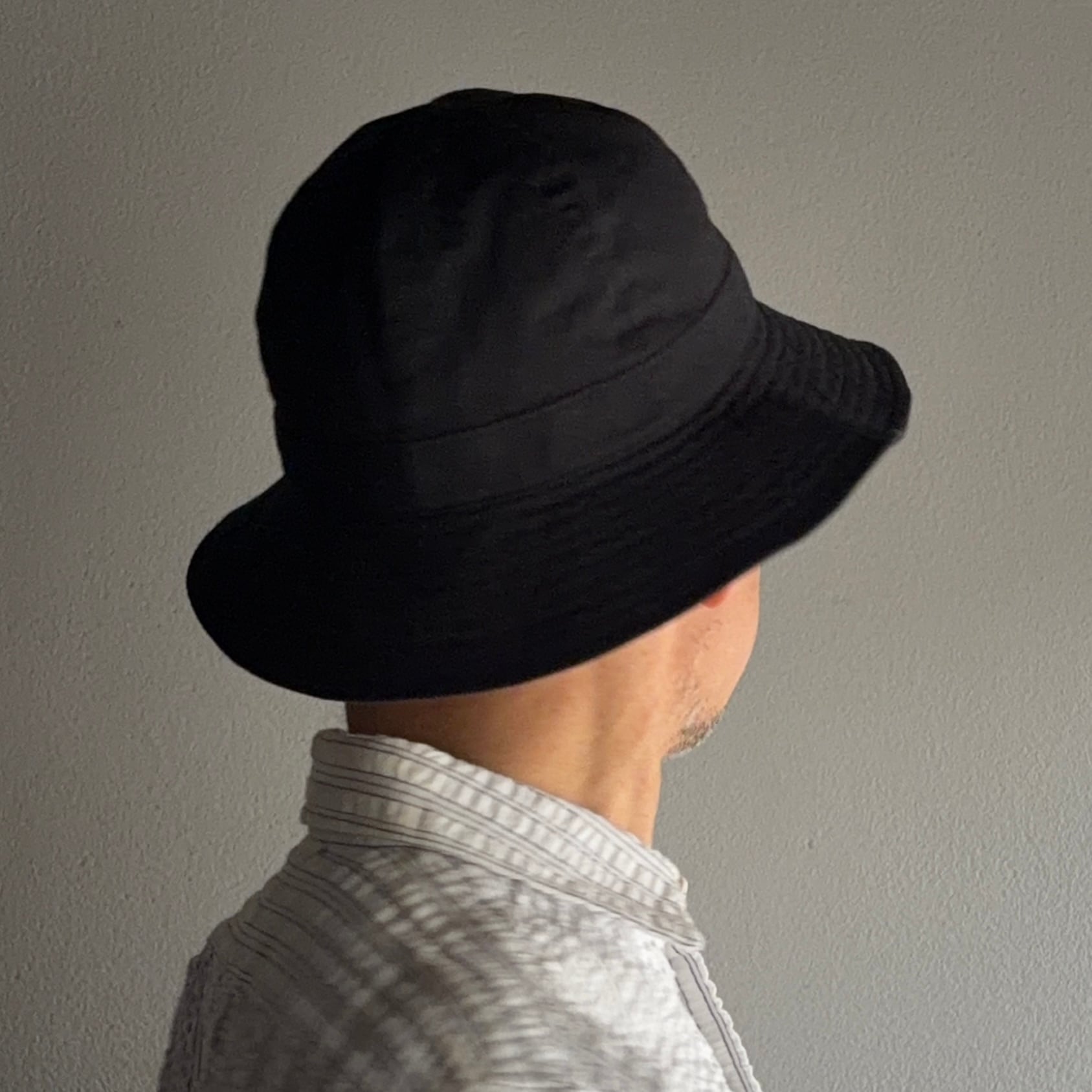 YAECA/ヤエカ ハット LOW KUSAKI-BLACK #45906