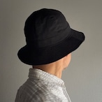 YAECA/ヤエカ ハット LOW KUSAKI-BLACK #45906