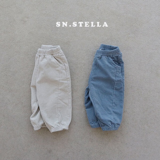 16-goal span jogger pants【snstella】 ※12月下旬~1月上旬発送予定