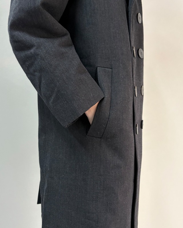 【DRIES VAN NOTEN】double breasted wool coat
