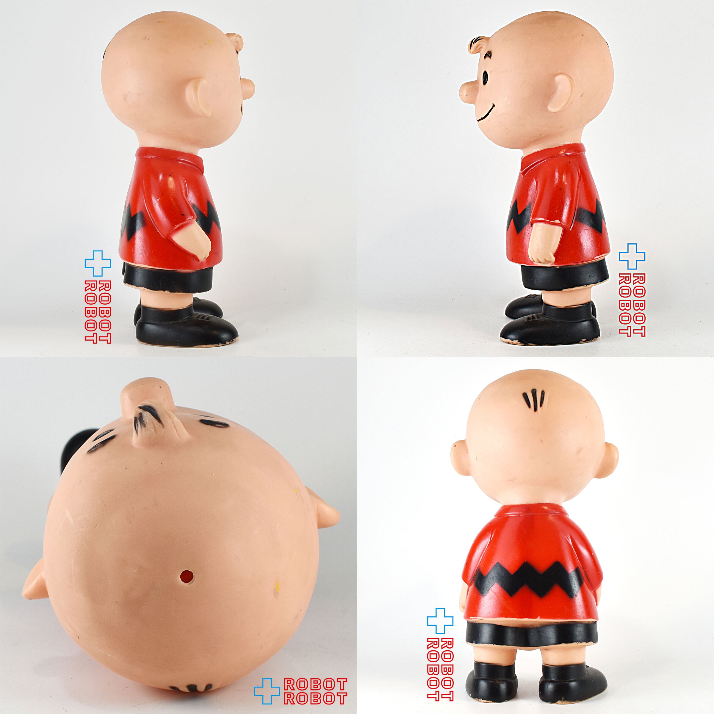 ピーナッツギャングのベンダブルフィギュアセット ハンガーフォード チャーリーブラウン ソフビフィギュア