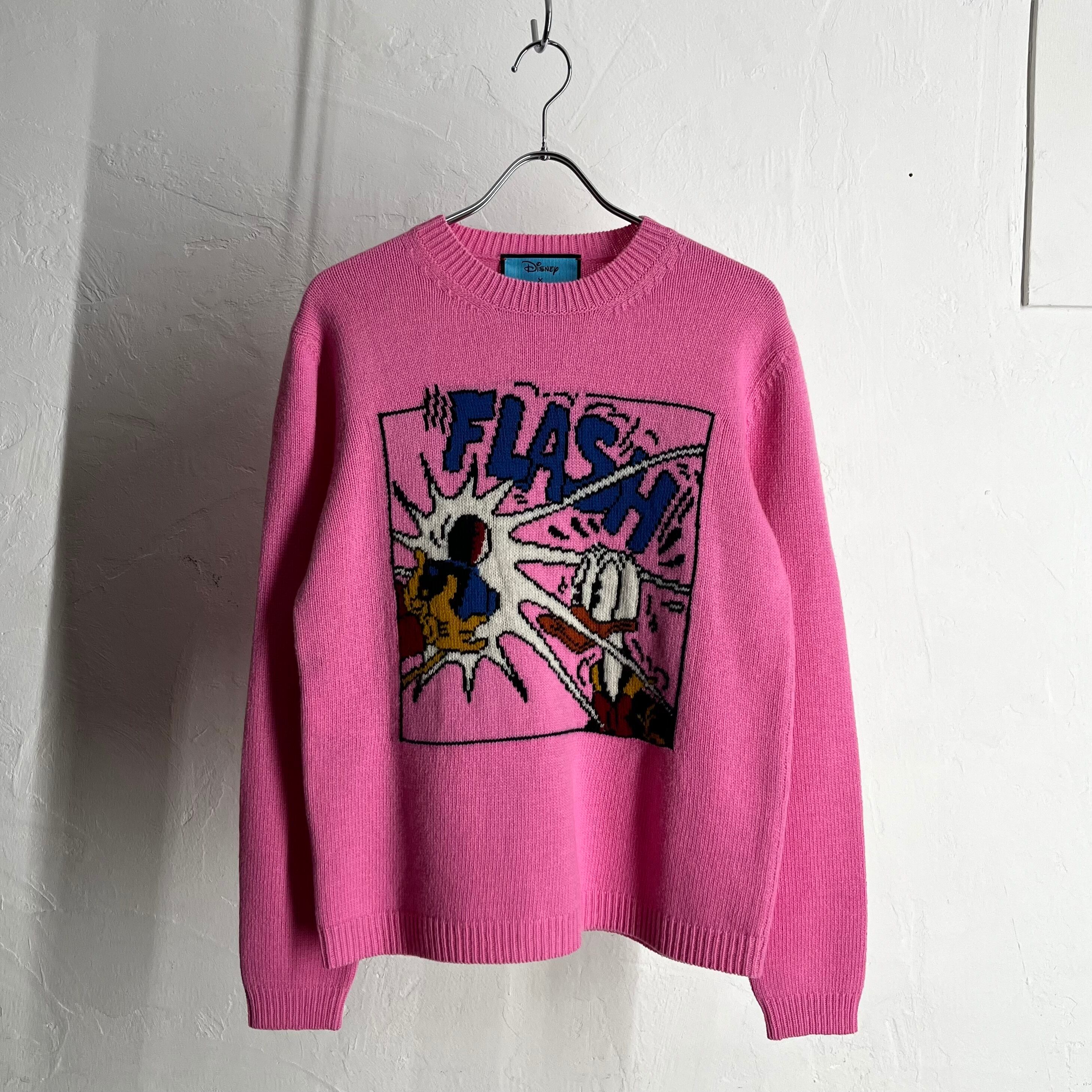 21AW GUCCI×DISNEY "Donald Duck" Wool Knit ITALY製