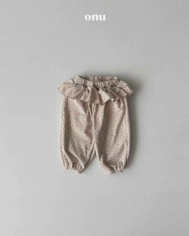 予約⌇onu/ Snowflake jogger pants