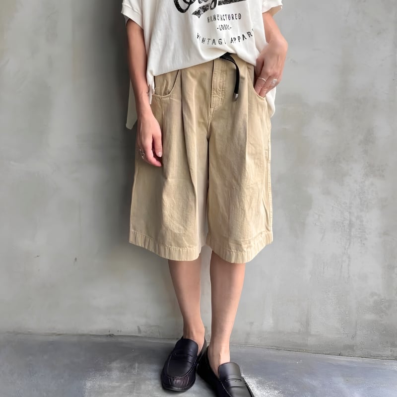 【 Flamingo firm 】ツイルハーフパンツ
