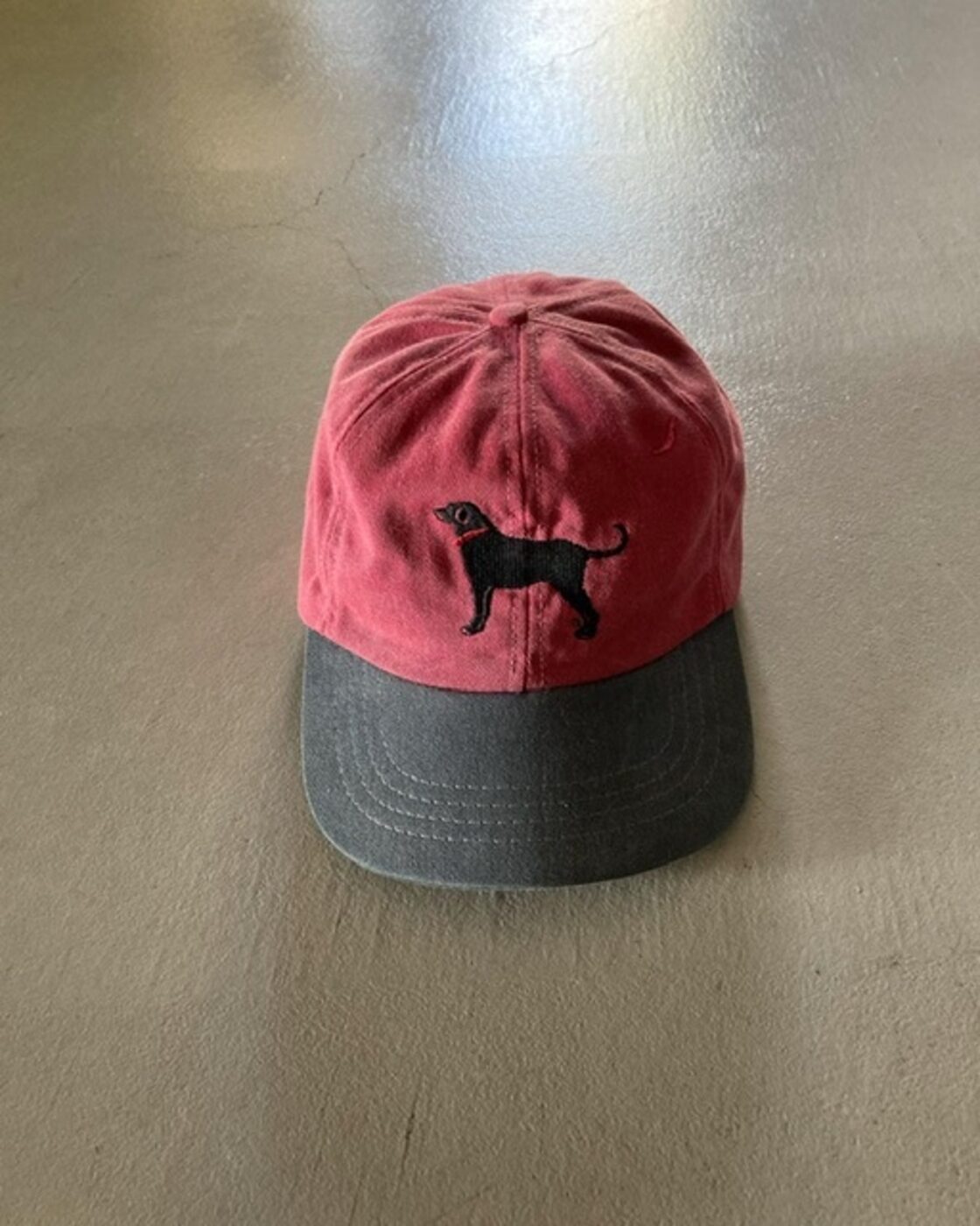 90s Black Dog ブラックドッグ ブランド ドッグ 犬 6panel キャップ 