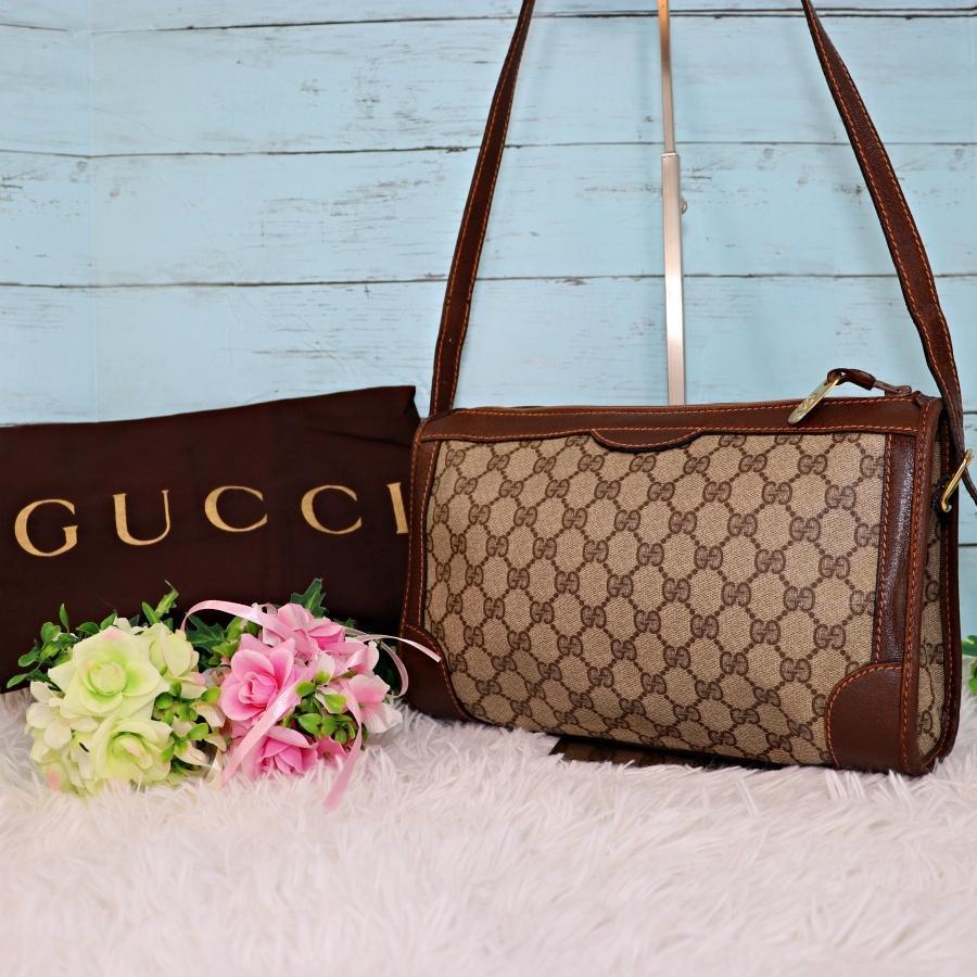 GUCCI オールドグッチ GGスプリームショルダーバッグ ミニショルダー