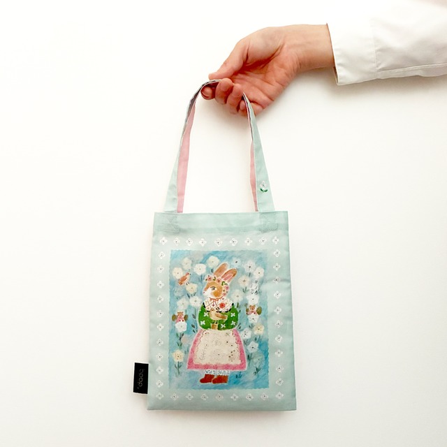 【Aiko Fukawa】SHEETING MNI TOTE BAG シーチング ミニトートバッグ -BLOOM-