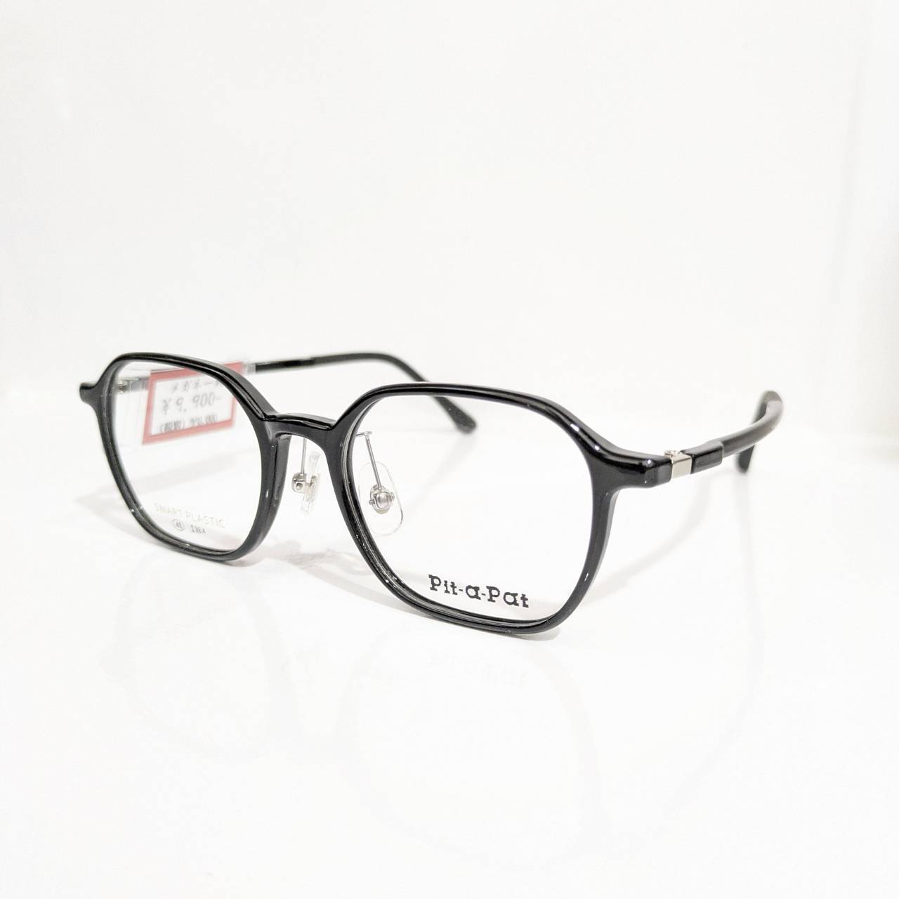 【Pit-a-Pat】スクエアセルフレーム ブラック