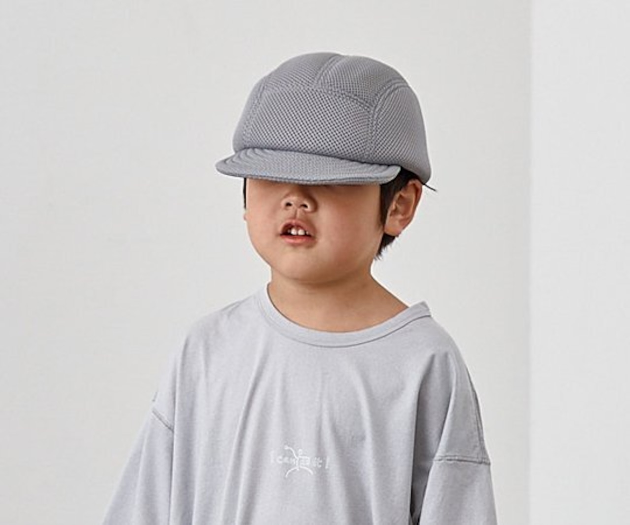 MOUN TEN. 23SS / double russell mesh jetcap / 帽子 / gray