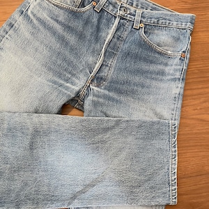 【LEVI'S】90s USA製 ジーンズ ジーパン デニム 501 W32 L34 刻印552 リーバイス US古着