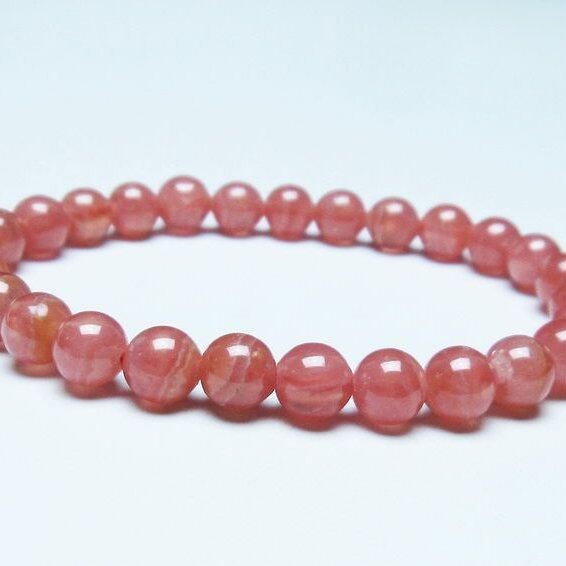 インカローズ ブレスレット 7mm 一点物  199-225