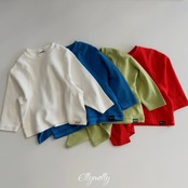 エリーモリー / ELLY MOLLY / モンドピーチTシャツ / 韓国子供服 / ジュニア / 26winter〖取寄〗*13~19号*